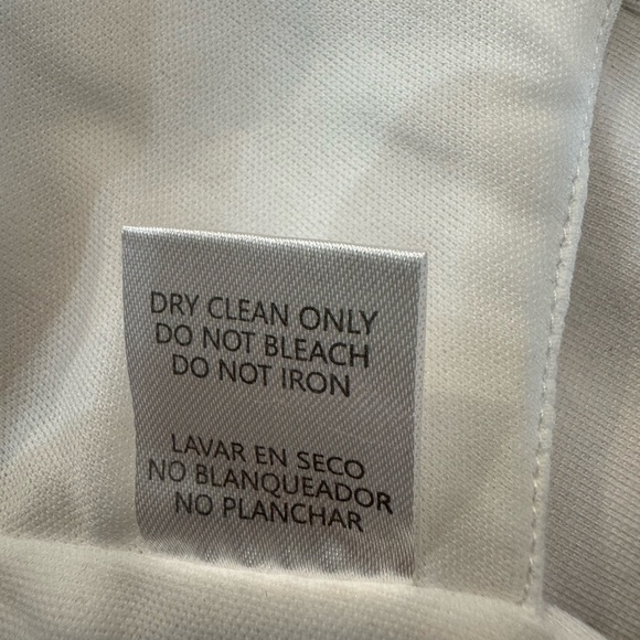 Endless Rose Women’s White Bralette Crop Top Size M back zipper stretch - Picture 4 of 7